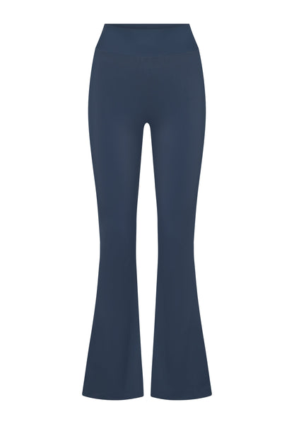 Miami Sculpt UV Flare Leggings Midnight Blue-0