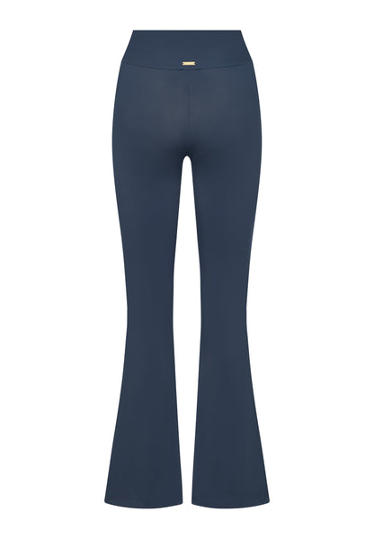 Miami Sculpt UV Flare Leggings Midnight Blue-2