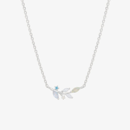 Moonstone vine necklace-4