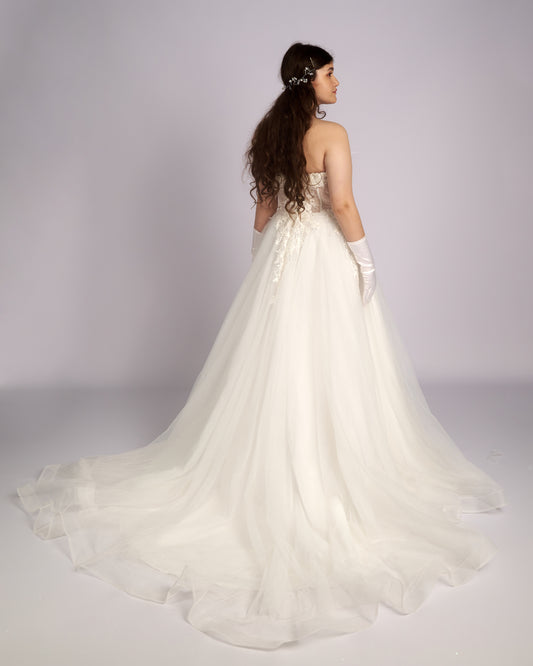 Roberta White Swan Wedding Dress