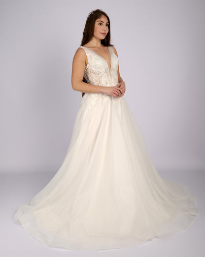 Calista Princess Bridal Gown-3
