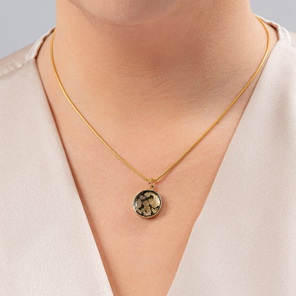 Virgo Zodiac Sign Sustainable Necklace