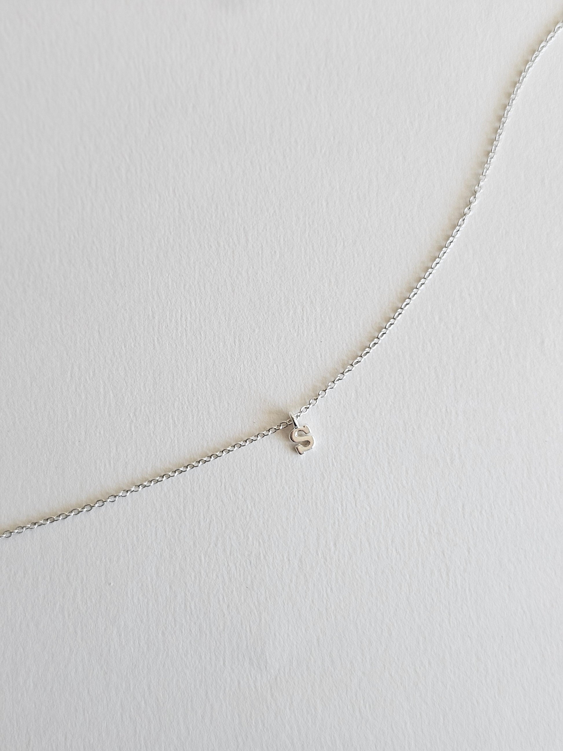 Collier Lettre d'Amour argent-0